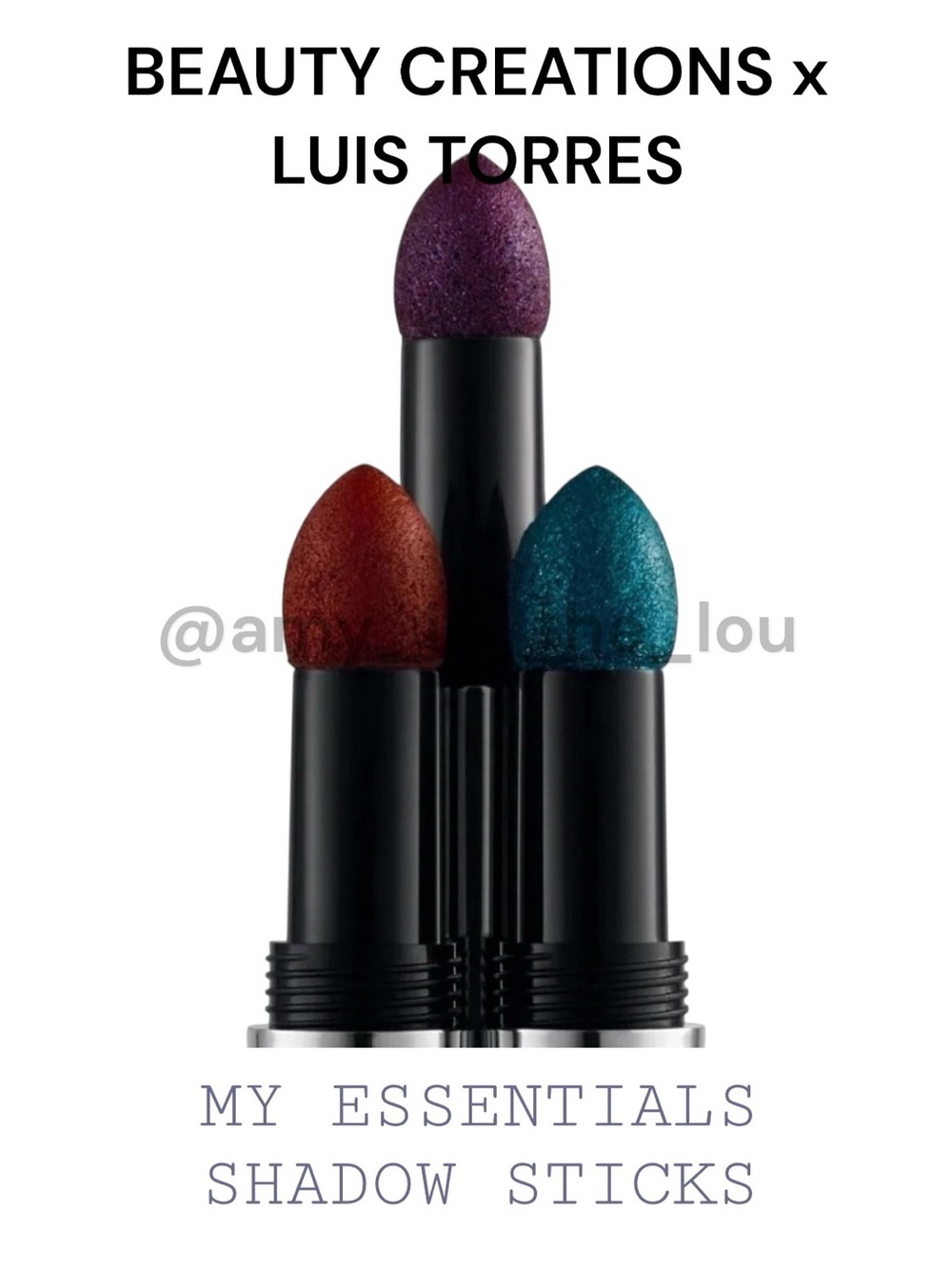 Beauty Creations x Luis Torres My Essentials Shadow Sponge Sticks